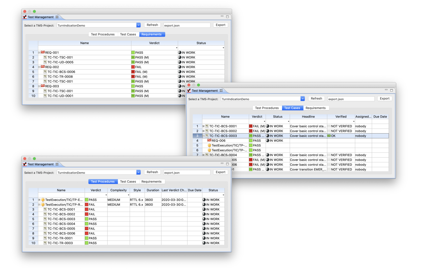 Comprehensive Test Management